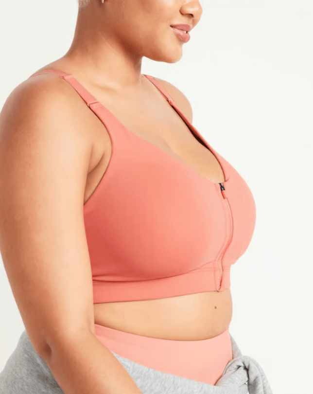 OLD NAVY Womens sports OLD NAVY - High support Front Zip Sports Bra