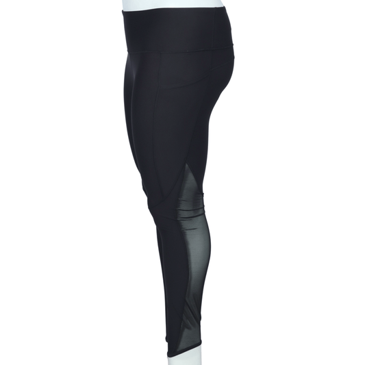 OLD NAVY Womens sports Tall S / Black OLD NAVY - Mesh design leggings