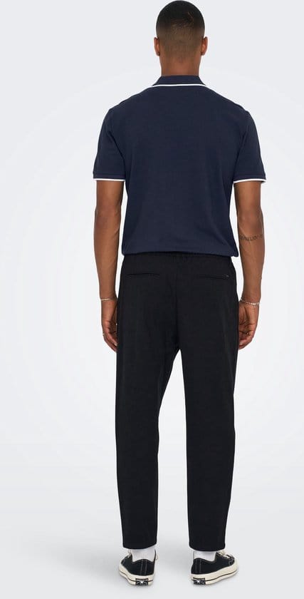 ONLY & SONS Mens Tops S / Navy ONLY & SONS  - Shirt S Blue