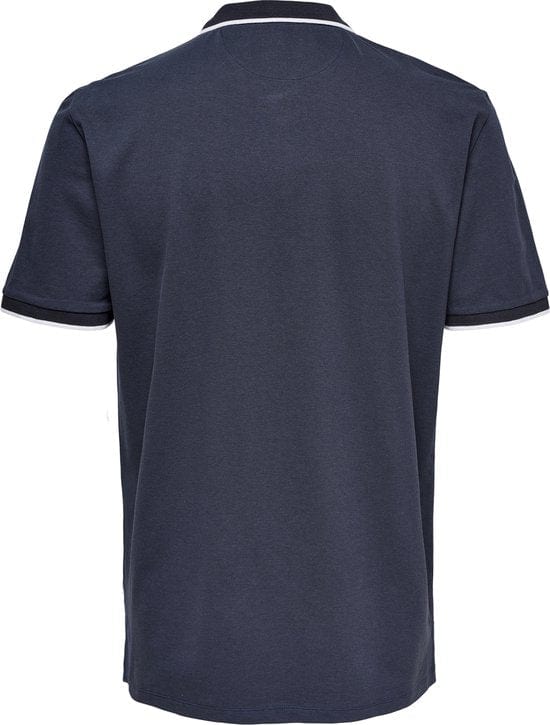 ONLY & SONS Mens Tops S / Navy ONLY & SONS  - Shirt S Blue
