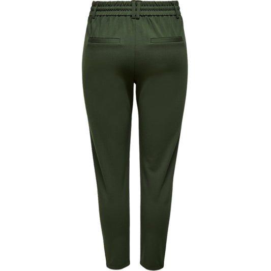 ONLY Womens Bottoms L / Green ONLY - Tall Pleat-Front Trousers