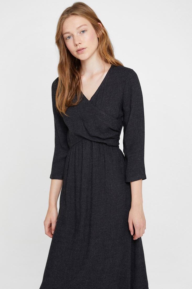 OXXO - 3/4 Sleeve Long Dress