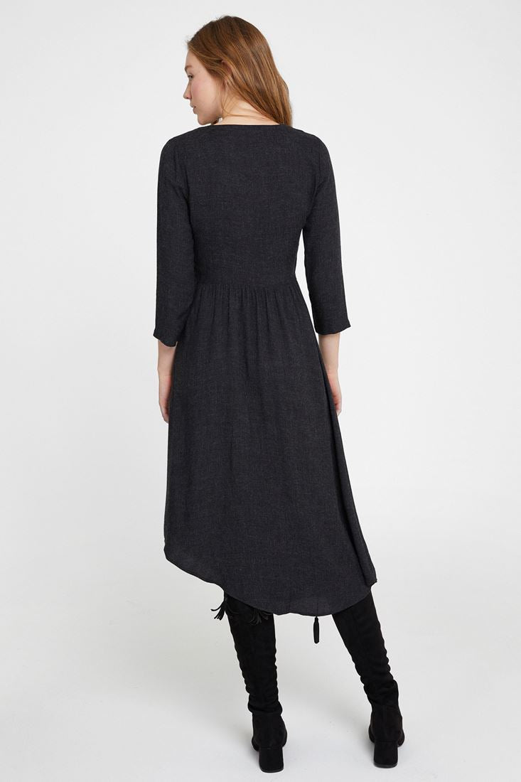 OXXO - 3/4 Sleeve Long Dress