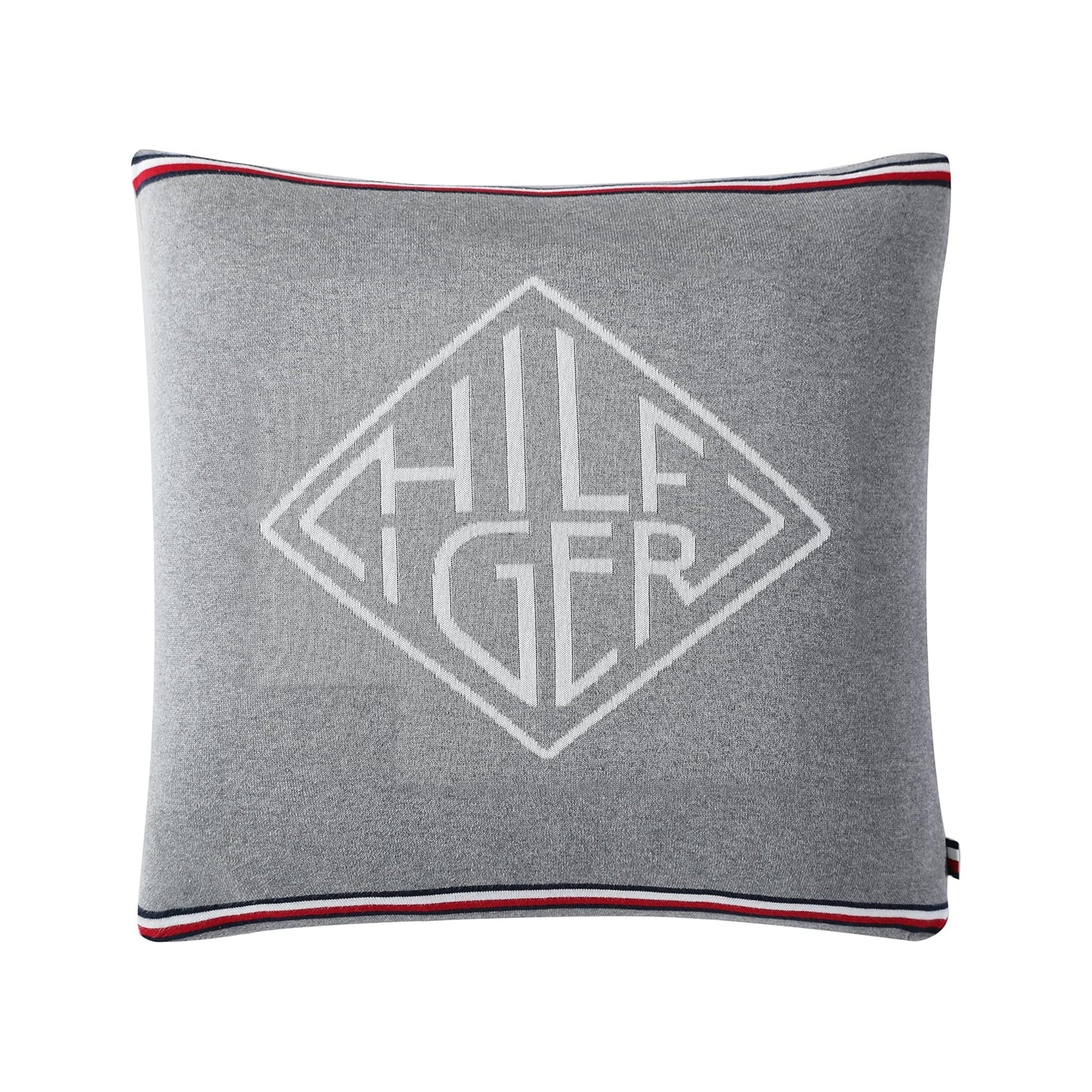 ORIGINAL Pillows Grey ORIGINAL - Diamond Monogram Decorative Pillow