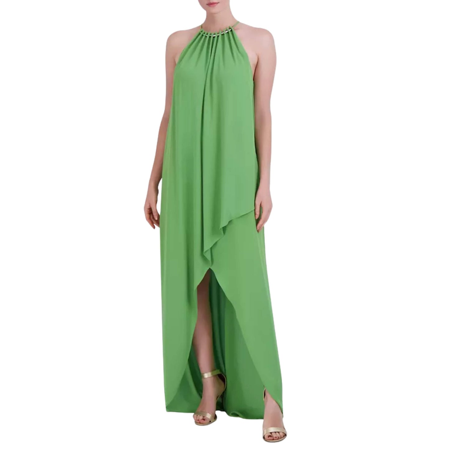 ORIGINAL Womens Dress XS / Green ORIGINAL -  Formal Hi-Low Evening Dress