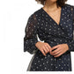 ORIGINAL Womens Dress Petite S / Multi-Color ORIGINAL - Knee Length Dress Long Sleeve