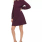 ORIGINAL Womens Dress Petite S / Purple ORIGINAL - Petite Embossed Dress