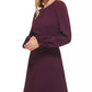 ORIGINAL Womens Dress Petite S / Purple ORIGINAL - Petite Embossed Dress