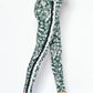 ORIGINAL Womens sports ORIGINAL - Palm-Print High-Rise Compression Leggings