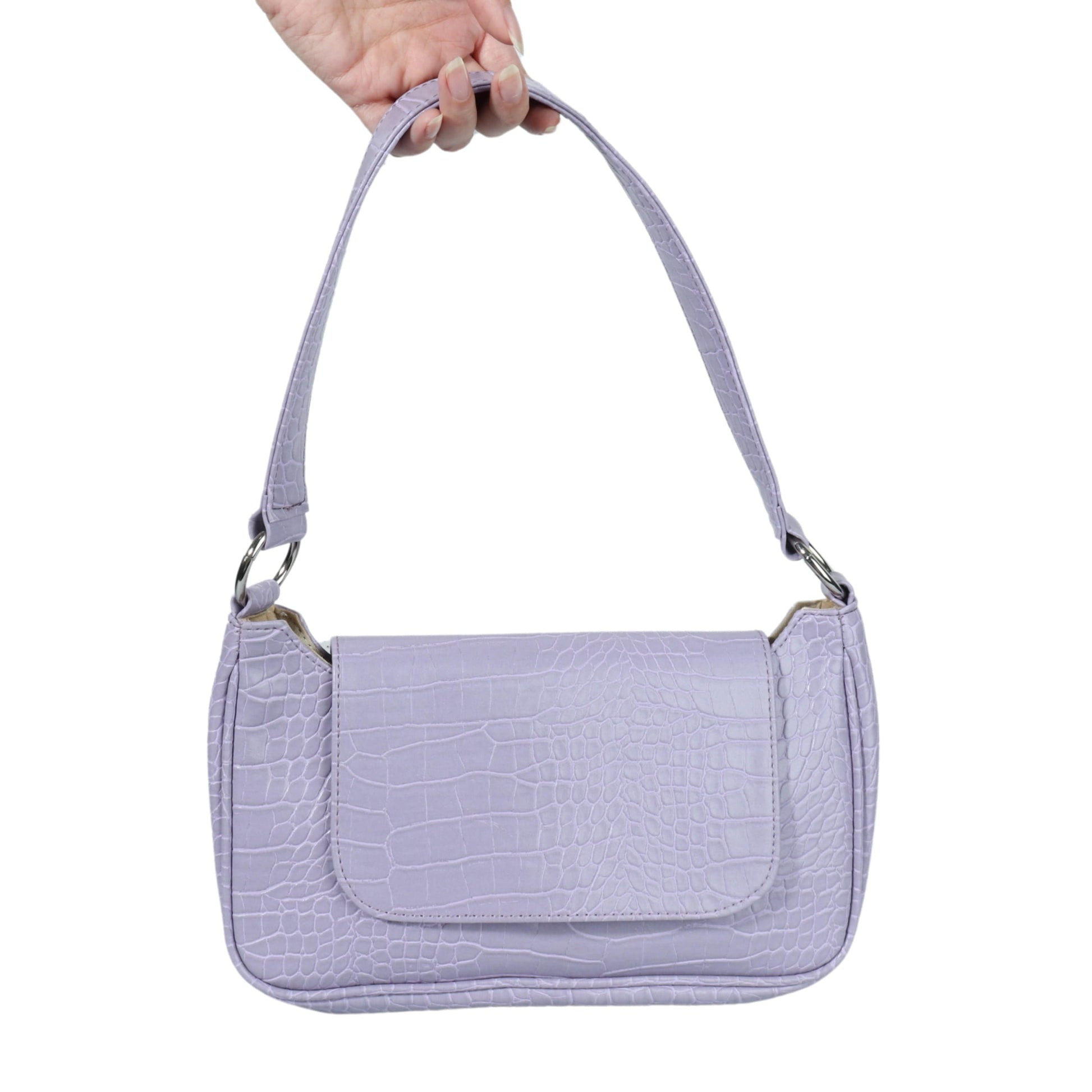 OXXO Women Bags Purple OXXO - Faux crocodile bag