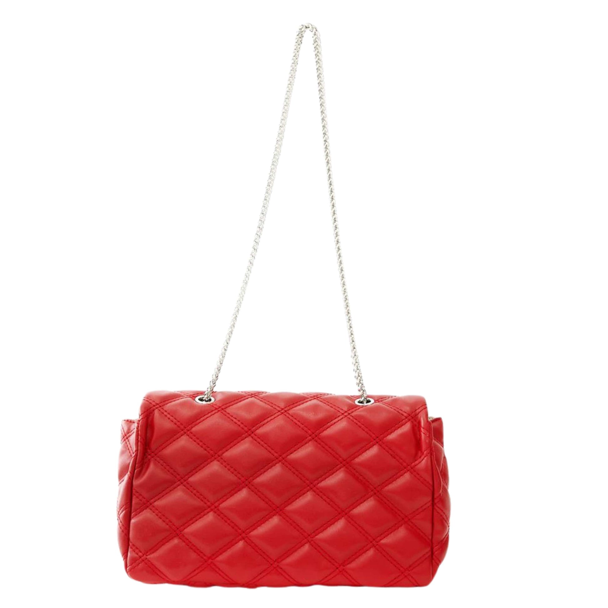 OXXO Women Bags Red OXXO - Quilted Metal Shoulder Bag