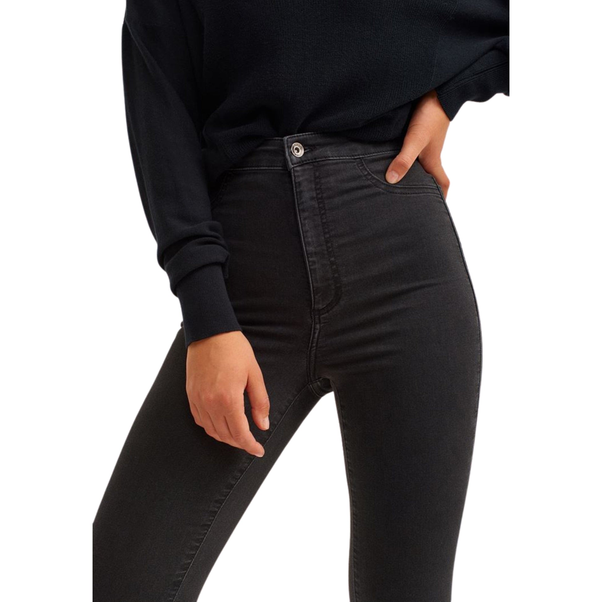 OXXO Womens Bottoms XXS / Black / 26 OXXO - Casual jegging skinny pants