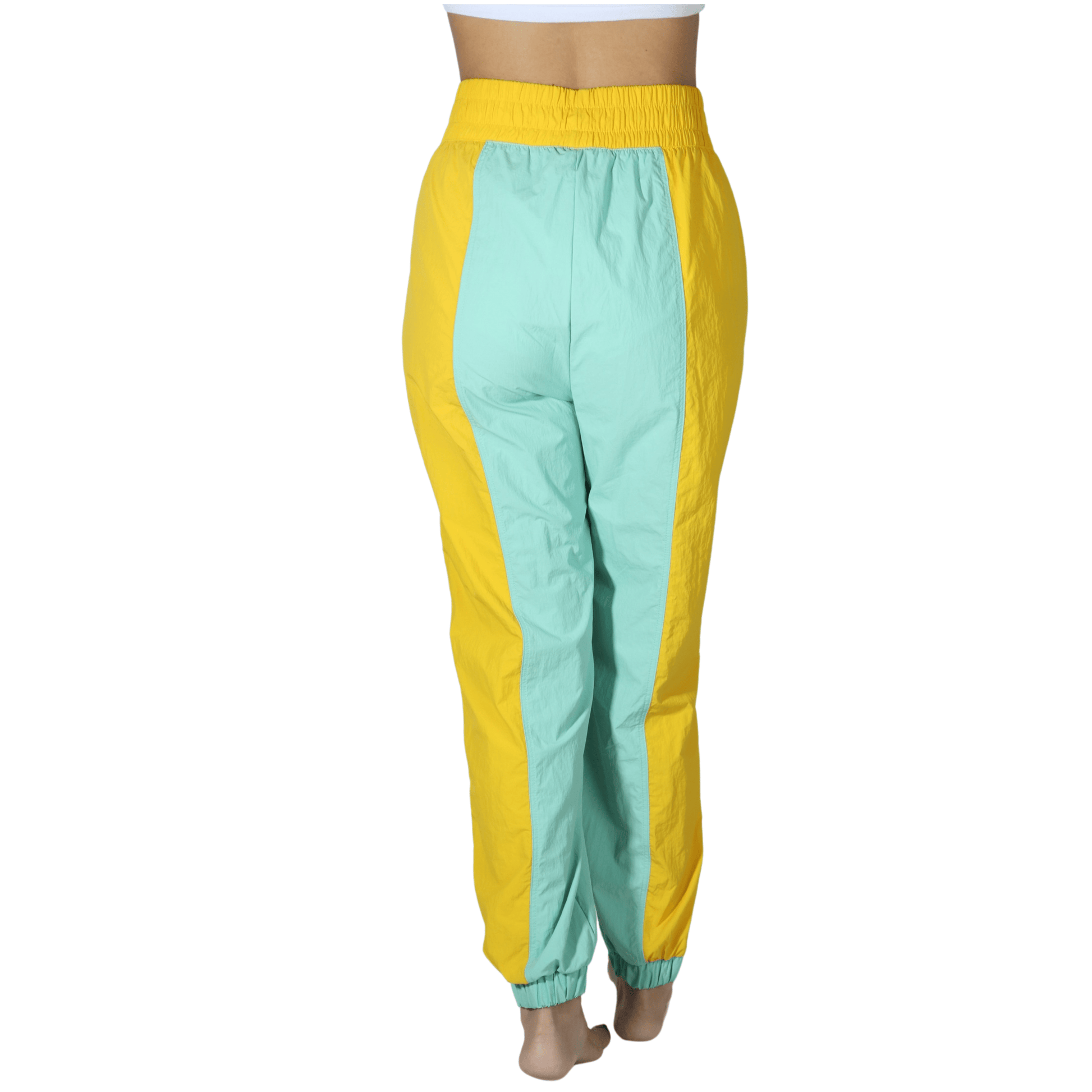 OXXO Womens Bottoms OXXO - Color block elastic waistband pants