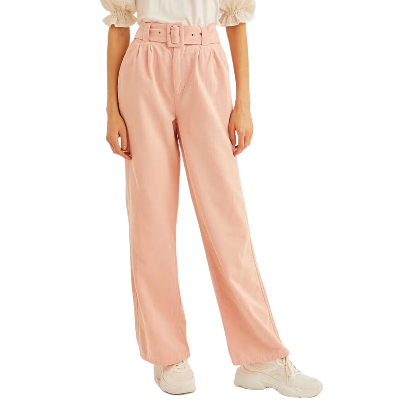 OXXO Womens Bottoms OXXO - High Rise Wide Leg Pant