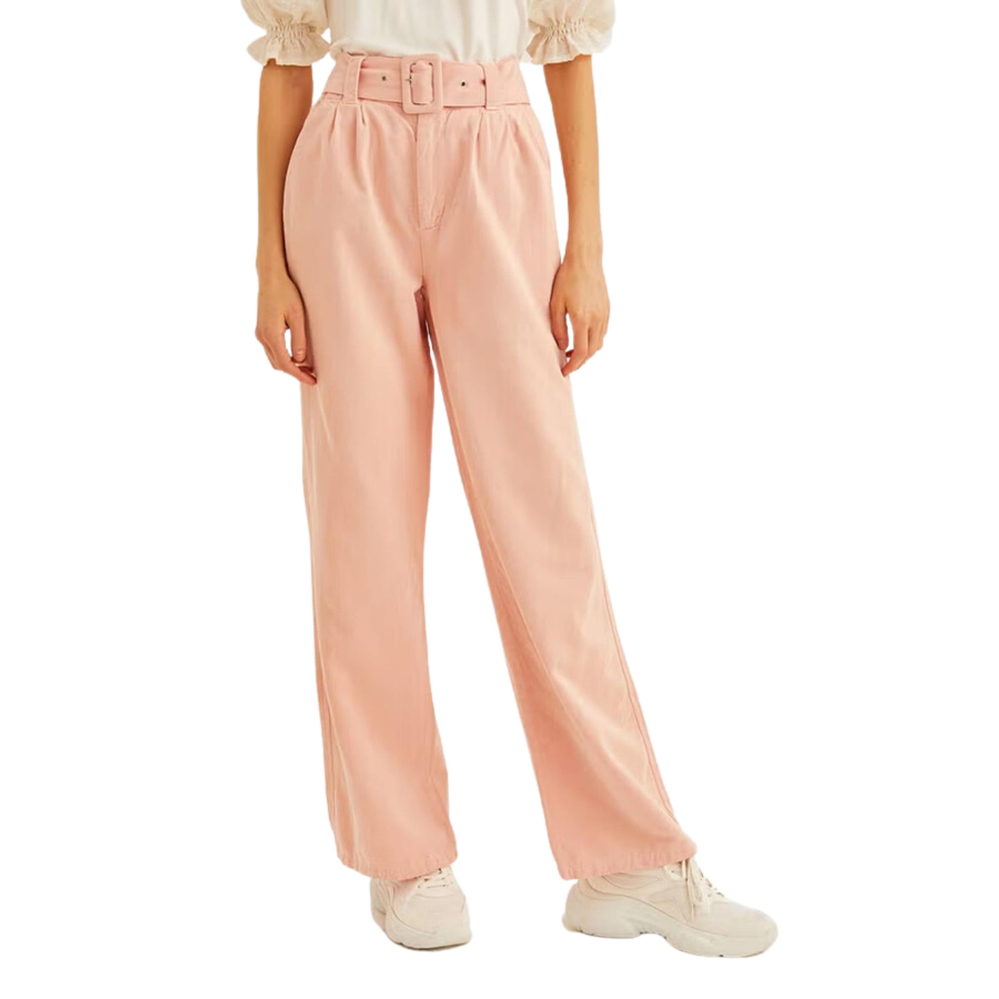 OXXO Womens Bottoms OXXO - High Rise Wide Leg Pant