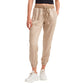 OXXO Womens Bottoms OXXO - Khaki mid rise sweatpants