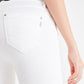 OXXO Womens Bottoms XS / White OXXO - Mid Waist Kick Flare Jeans