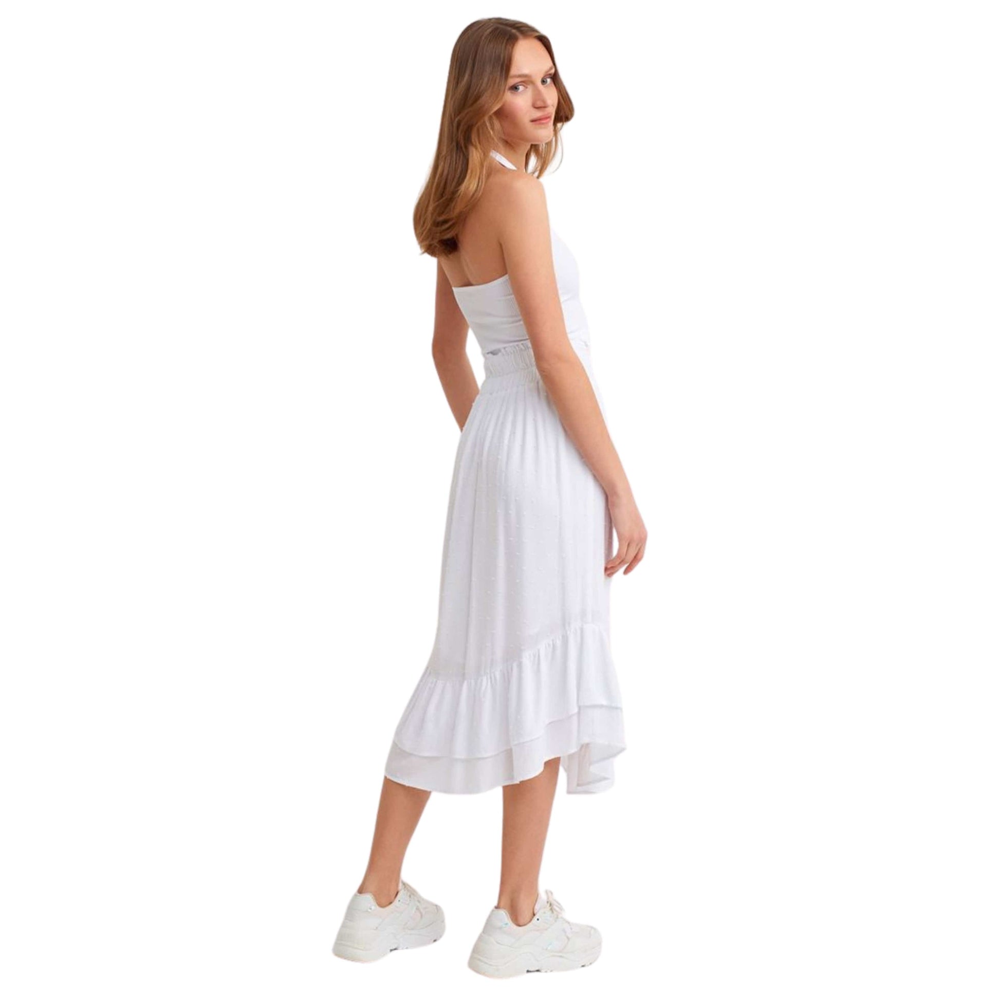 OXXO Womens Bottoms OXXO -  Midi Skirt With Slit Detail