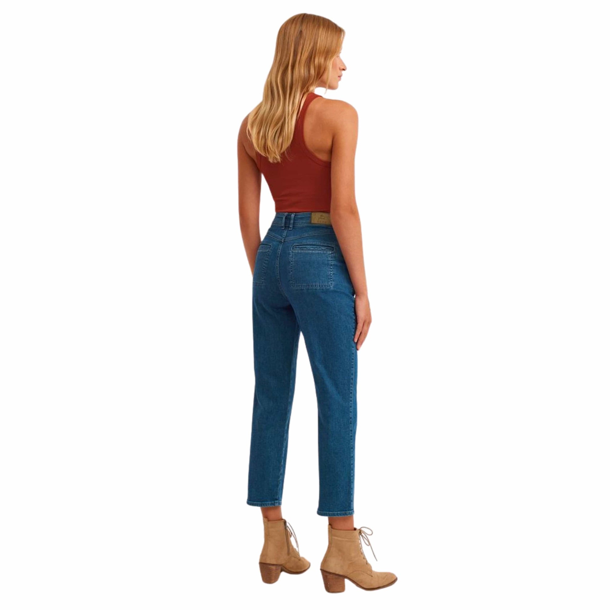 OXXO Womens Bottoms XXS / Blue / 26 OXXO - Straight leg denim pants