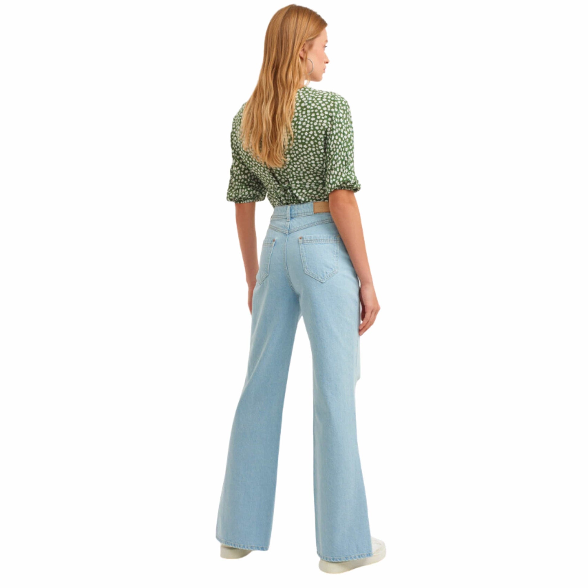 OXXO Womens Bottoms M / Light blue / 30 OXXO - wide leg pants