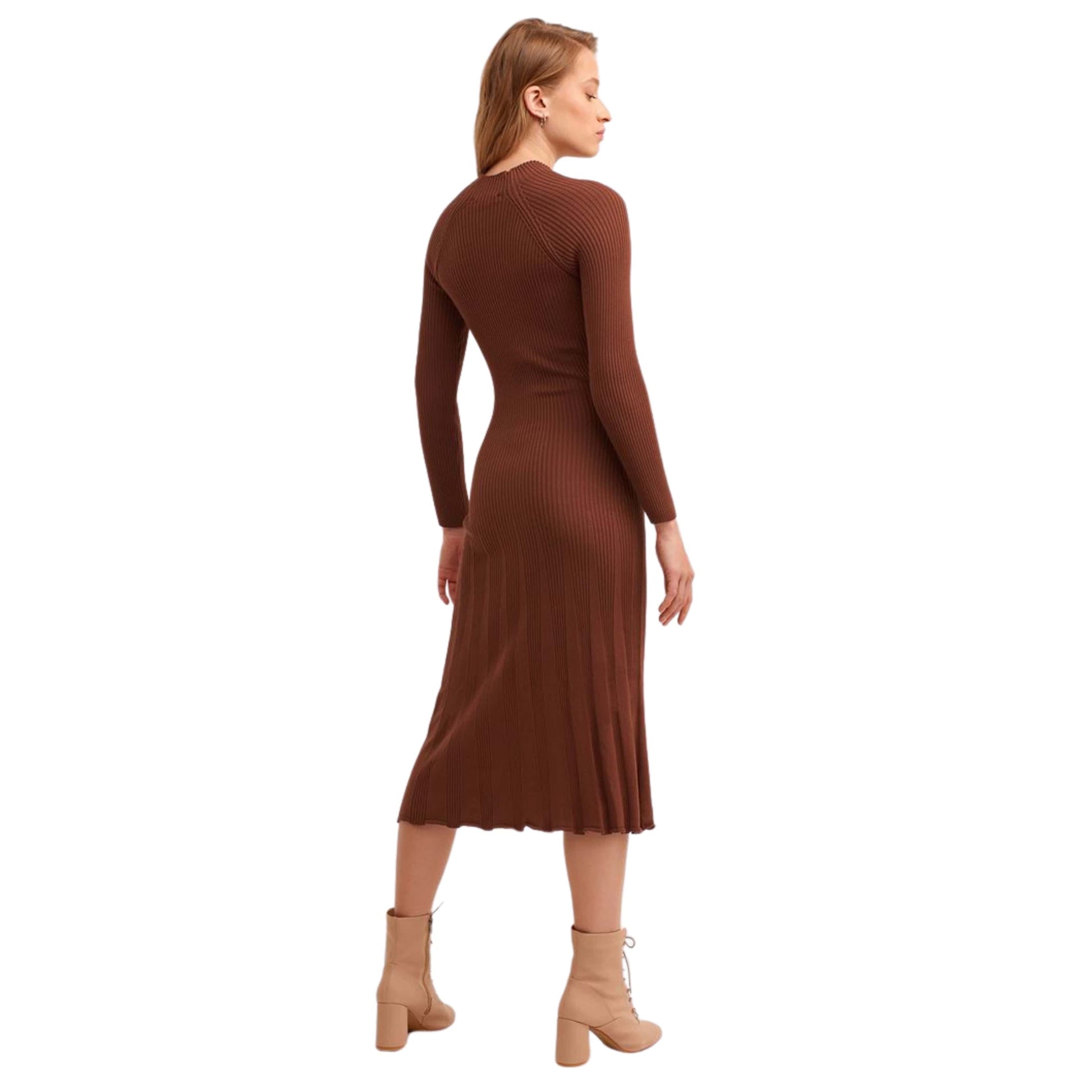 OXXO Womens Dress OXXO - Long Knit Dress