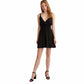 OXXO Womens Dress L / Black OXXO - Mini Dress with Elastic Waist