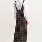 OXXO Womens Dress OXXO - Plaid Patterned Long Dress