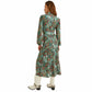 OXXO Womens Dress OXXO - Scarf Detailed Long flower Dress