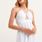 OXXO Womens Dress L / White OXXO - Soft Patterned Dress
