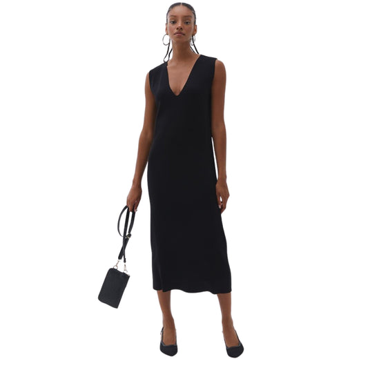 OXXO Womens Dress OXXO - V-neck Knitwear Dress