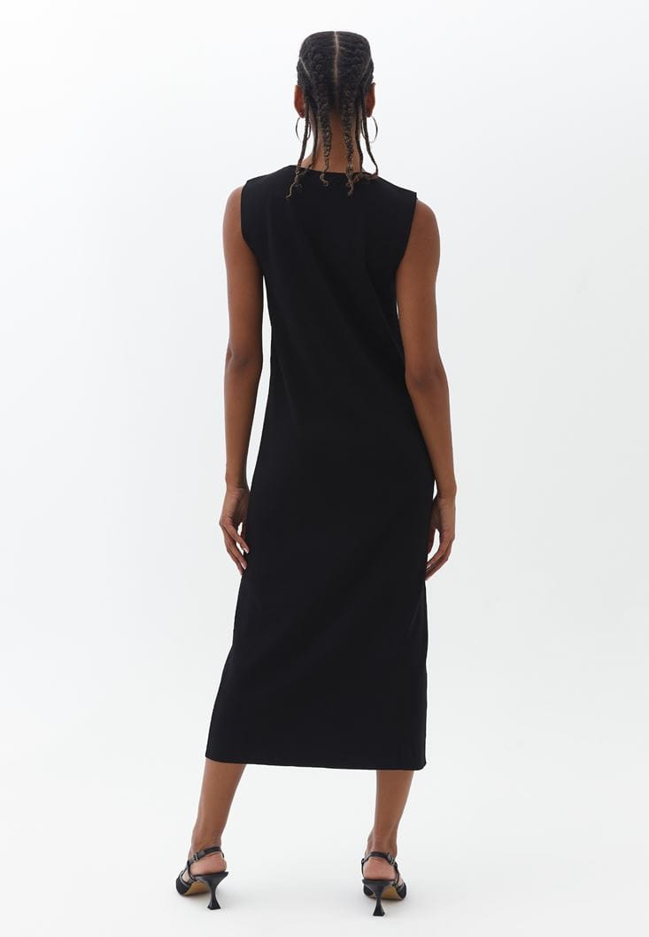 OXXO Womens Dress OXXO - V-neck Knitwear Dress