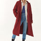 OXXO Womens Jackets OXXO -  Belt Detailed Long Coat