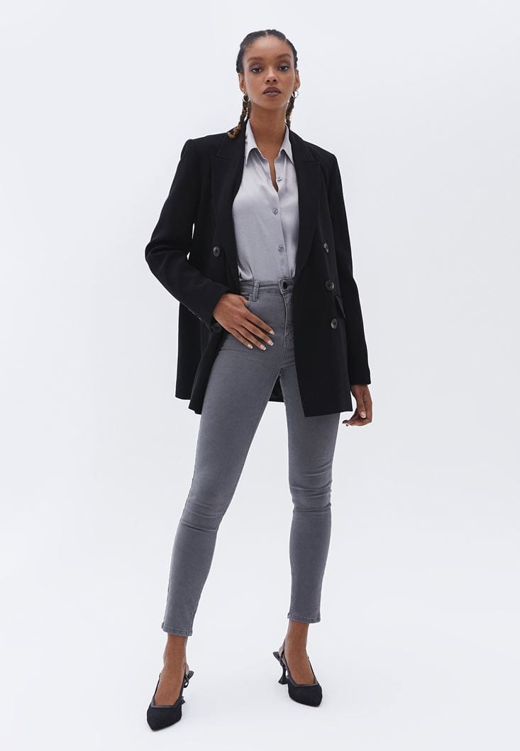 OXXO Womens Jackets OXXO - Boyfriend Blazer