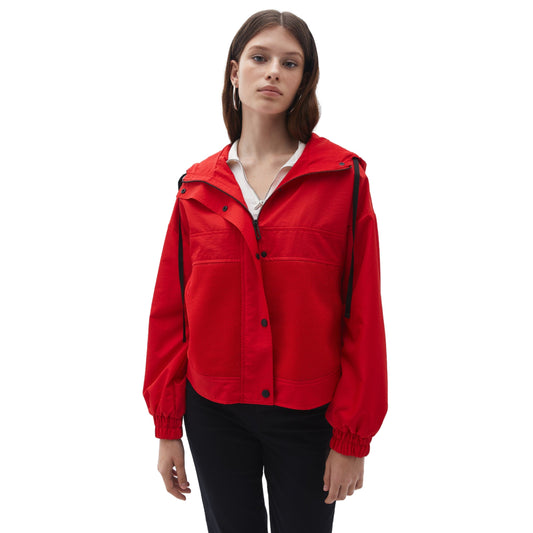 OXXO Womens Jackets XL / Red OXXO -  Hooded Rain Jackets