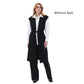 OXXO Womens Jackets M / Black OXXO - Long open front vest