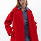 OXXO Womens Jackets OXXO - Tied Up Oversize Coat