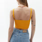 OXXO Womens Tops OXXO - Crop Cut Knitwear Singlet