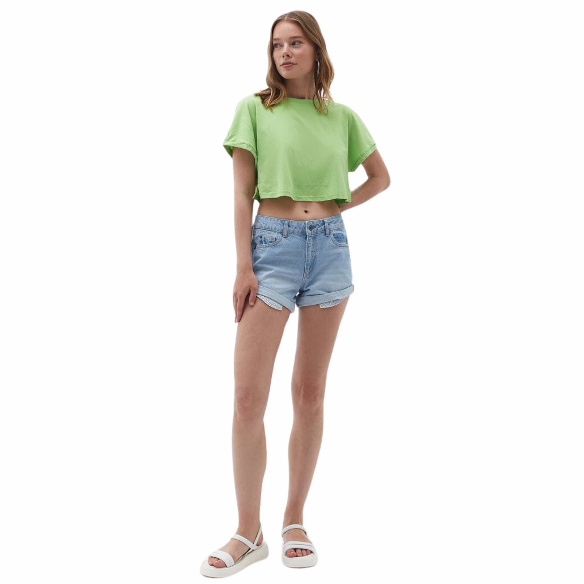 OXXO Womens Tops OXXO -  Crop Tshirt