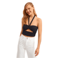 OXXO Womens Tops OXXO -  Halter Cut Out Crop Top