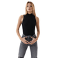 OXXO Womens Tops S / Black OXXO -  High Collar Knitwear Singlet