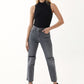 OXXO Womens Tops S / Black OXXO -  High Collar Knitwear Singlet