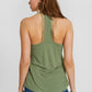 OXXO Womens Tops OXXO - Lace Detailed Linen Tank top