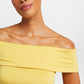 OXXO Womens Tops L / Yellow OXXO -  Off-Shoulder Tank Top