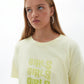 OXXO Womens Tops S / Yellow OXXO - Oversize Tshirt