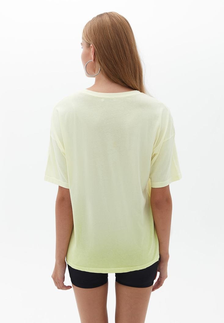 OXXO Womens Tops S / Yellow OXXO - Oversize Tshirt