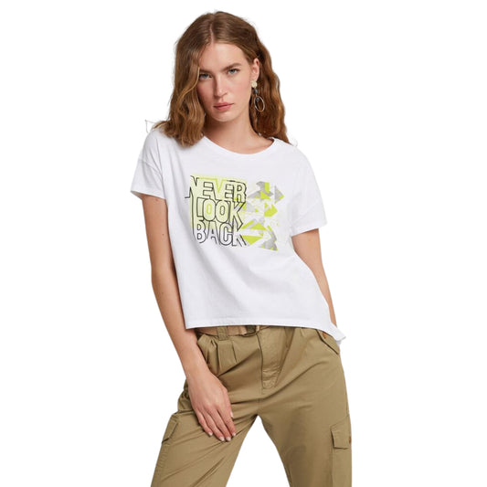 OXXO Womens Tops L / White OXXO - Printed T-Shirt