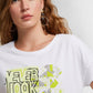 OXXO Womens Tops L / White OXXO - Printed T-Shirt