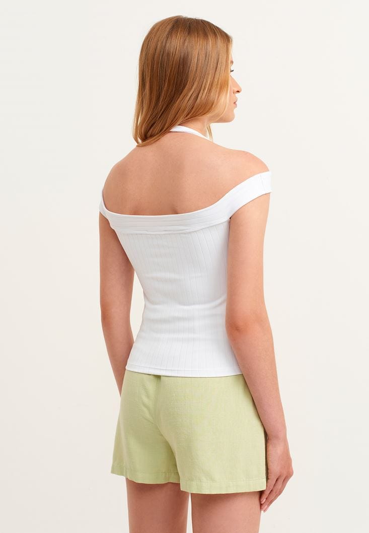 OXXO Womens Tops OXXO - Strap Detailed Undershirt