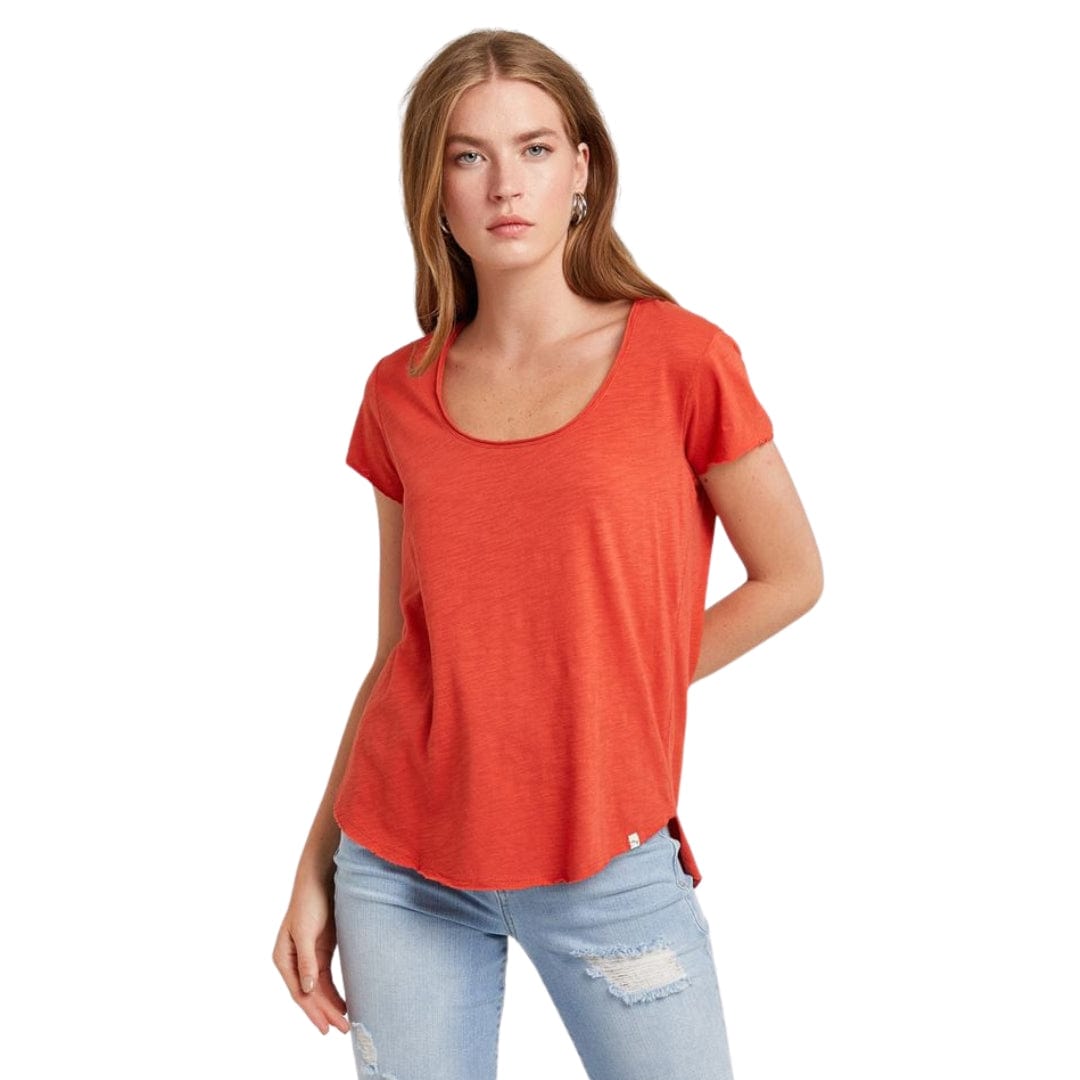 OXXO Womens Tops XL / Orange OXXO - U Neck T-Shirt