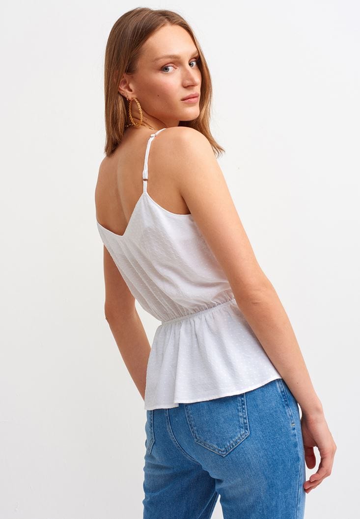 OXXO Womens Tops L / White OXXO - Women's Summer Top